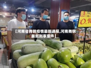 【河南省舞钢疫情最新通报,河南舞钢最新刑事案件】