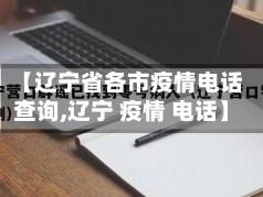 【辽宁省各市疫情电话查询,辽宁 疫情 电话】
