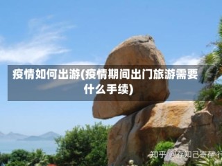疫情如何出游(疫情期间出门旅游需要什么手续)
