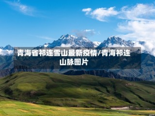 青海省祁连雪山最新疫情/青海祁连山脉图片