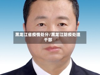 黑龙江省疫情处分/黑龙江防疫处理干部