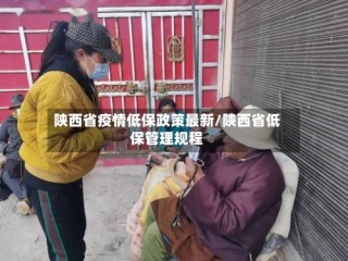 陕西省疫情低保政策最新/陕西省低保管理规程