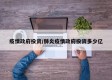 疫情政府投资/肺炎疫情政府投资多少亿