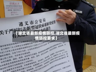 【湖北省最新疫情防控,湖北省最新疫情防控要求】