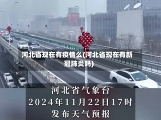 河北省现在有疫情么(河北省现在有新冠肺炎吗)