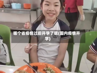 哪个省疫情过后开学了呢(国内疫情开学)
