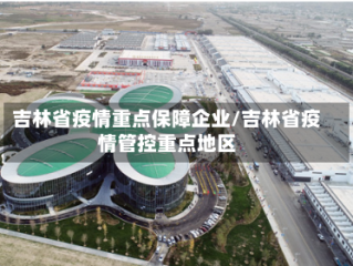 吉林省疫情重点保障企业/吉林省疫情管控重点地区