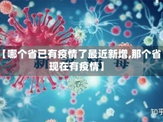 【哪个省已有疫情了最近新增,那个省现在有疫情】