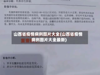 山西省疫情病例图片大全(山西省疫情病例图片大全最新)