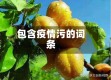 包含疫情污的词条