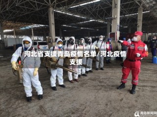 河北省支援青岛疫情名单/河北疫情 支援