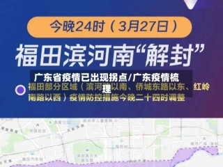 广东省疫情已出现拐点/广东疫情梳理