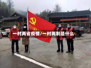 一村两省疫情/一村两制是什么