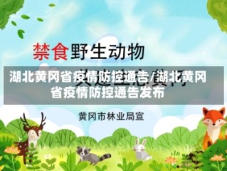 湖北黄冈省疫情防控通告/湖北黄冈省疫情防控通告发布
