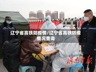 辽宁省高铁防疫情/辽宁省高铁防疫情况查询