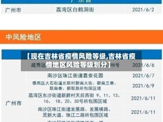 【现在吉林省疫情风险等级,吉林省疫情地区风险等级划分】