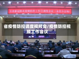 省疫情防控调度视频会/疫情防控视频工作会议