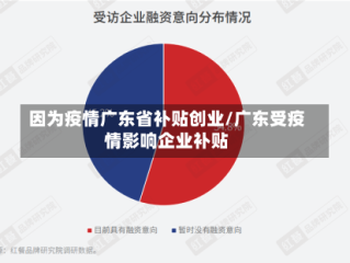 因为疫情广东省补贴创业/广东受疫情影响企业补贴