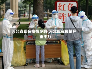 河北省现在疫情多吗(河北现在疫情严重不?)