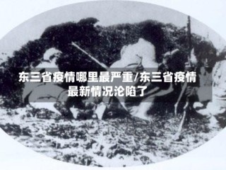 东三省疫情哪里最严重/东三省疫情最新情况沦陷了