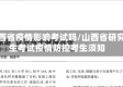 山西省疫情影响考试吗/山西省研究生考试疫情防控考生须知