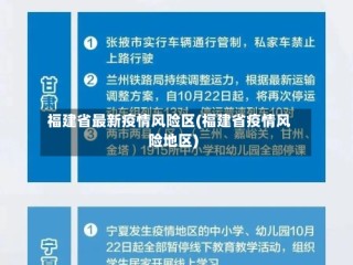 福建省最新疫情风险区(福建省疫情风险地区)