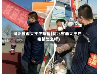 河北省西大王庄疫情(河北省西大王庄疫情怎么样)