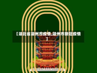【湖北省湖州市疫情,湖州市新冠疫情】