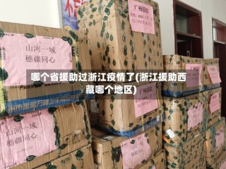 哪个省援助过浙江疫情了(浙江援助西藏哪个地区)