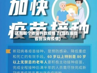还有哪个省没开放疫情了(现在哪些省份没有疫情)
