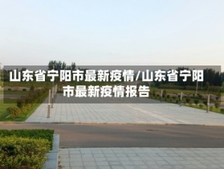 山东省宁阳市最新疫情/山东省宁阳市最新疫情报告