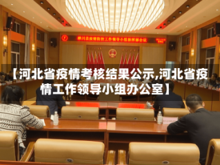 【河北省疫情考核结果公示,河北省疫情工作领导小组办公室】