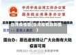台湾疫情图(台湾疫情趋势图)