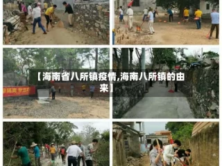 【海南省八所镇疫情,海南八所镇的由来】