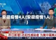 安徽疫情4人(安徽疫情1人)