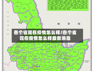 各个省现在疫情怎么样/各个省现在疫情怎么样最新消息