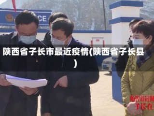 陕西省子长市最近疫情(陕西省子长县)
