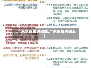 【广东省疫情时间线,广东疫情时间点】