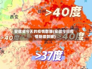 安徽省今天的疫情数据(安徽今日疫情新增数据)