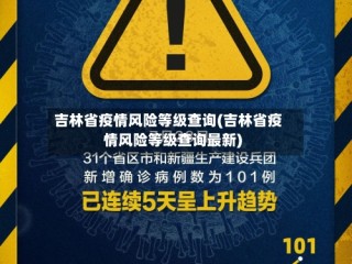 吉林省疫情风险等级查询(吉林省疫情风险等级查询最新)