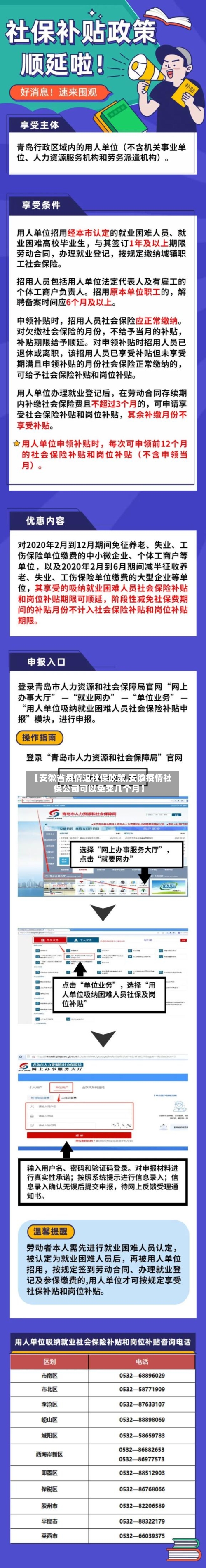 【安徽省疫情退社保政策,安徽疫情社保公司可以免交几个月】-第2张图片