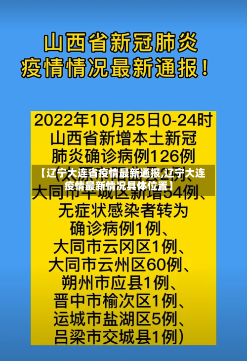 【辽宁大连省疫情最新通报,辽宁大连疫情最新情况具体位置】-第1张图片