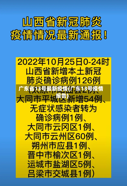 广东省13号最新疫情(广东13号疫情报告)-第3张图片