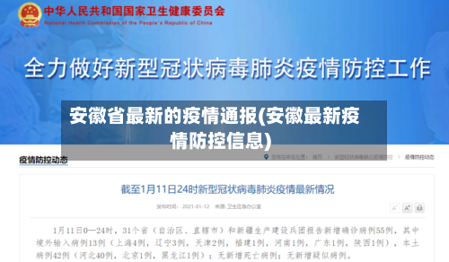 安徽省最新的疫情通报(安徽最新疫情防控信息)-第3张图片
