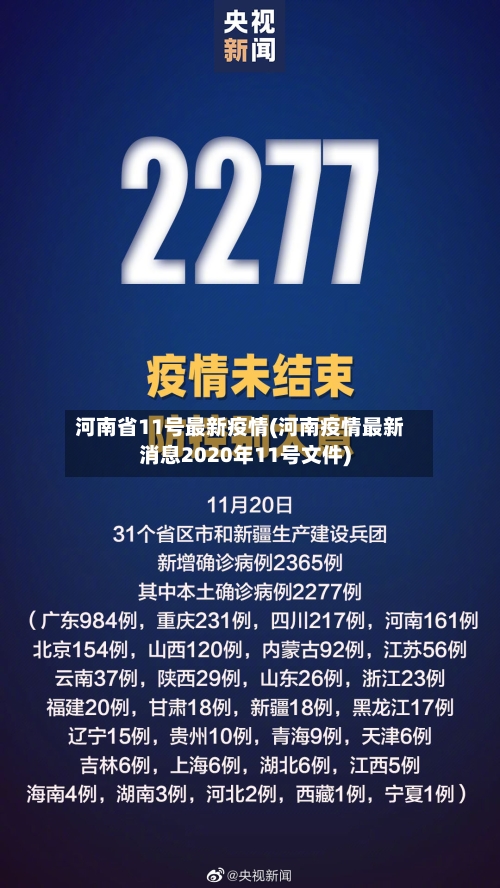 河南省11号最新疫情(河南疫情最新消息2020年11号文件)-第1张图片