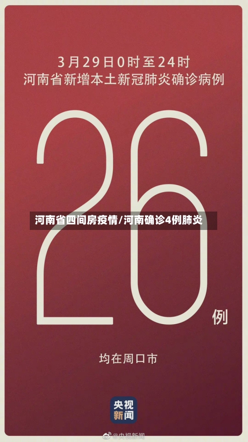 河南省四间房疫情/河南确诊4例肺炎-第3张图片