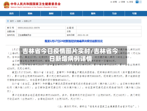 吉林省今日疫情图片实时/吉林省今日新增病例详情-第2张图片
