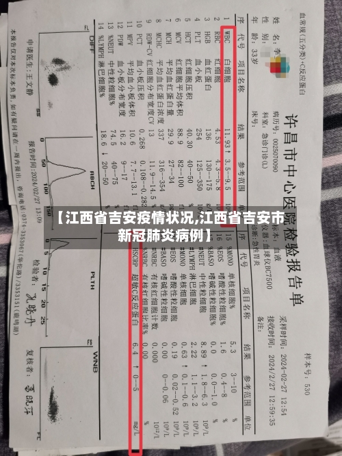 【江西省吉安疫情状况,江西省吉安市新冠肺炎病例】-第1张图片