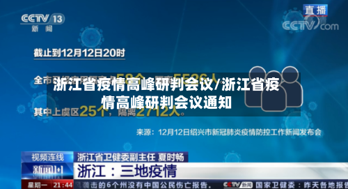 浙江省疫情高峰研判会议/浙江省疫情高峰研判会议通知-第2张图片