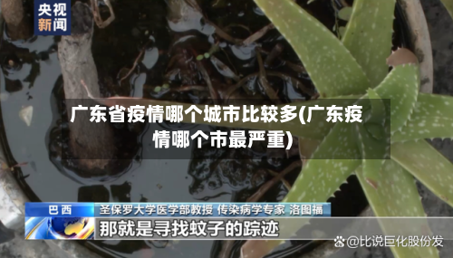 广东省疫情哪个城市比较多(广东疫情哪个市最严重)-第2张图片